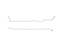 Fine Lines Intermediate Brake Line Kit; Stainless (02-05 4WD RAM 1500 Quad Cab w/ 6.4-Foot Box)