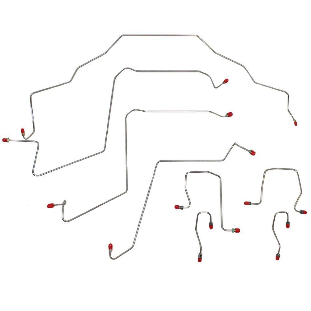 thumbnail image 2 of Fine Lines Front Brake Line Kit For Dodge Ram 2500 1995-1997 4WD/AWD - WKT9504OM 2 of 5