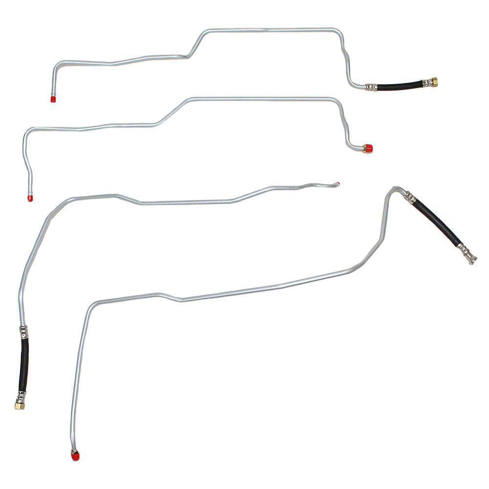 Fine Lines Sierra 1500 Fuel Lines; 3/8-Inch; Steel TGL0401OM (04-06 V8 ...