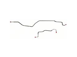 Fine Lines Rear Brake Line Kit; Stainless (99-04 Sierra 1500 w/o Quadrasteer)