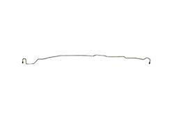 Fine Lines Intermediate Brake Line Kit; Stainless (07-08 Silverado 1500 Extended Cab w/ 6.50-Foot Standard Box, Rear Drum Brakes & w/o Traction Control)