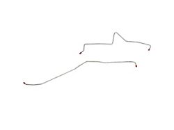 Fine Lines Rear Brake Line Kit; Stainless (07-08 6.0L Silverado 2500 HD)