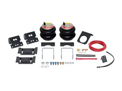 Firestone Ride-Rite RED Label Manual Fill Rear Air Helper Spring Kit (13-24 4WD RAM 3500 w/o Air Ride)