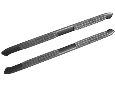 Fishbone Offroad Side Step Bars; Textured Black (19-24 RAM 1500 Crew Cab)