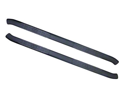 Fishbone Offroad Side Step Bars; Textured Black (07-18 Sierra 1500 Extended/Double Cab)
