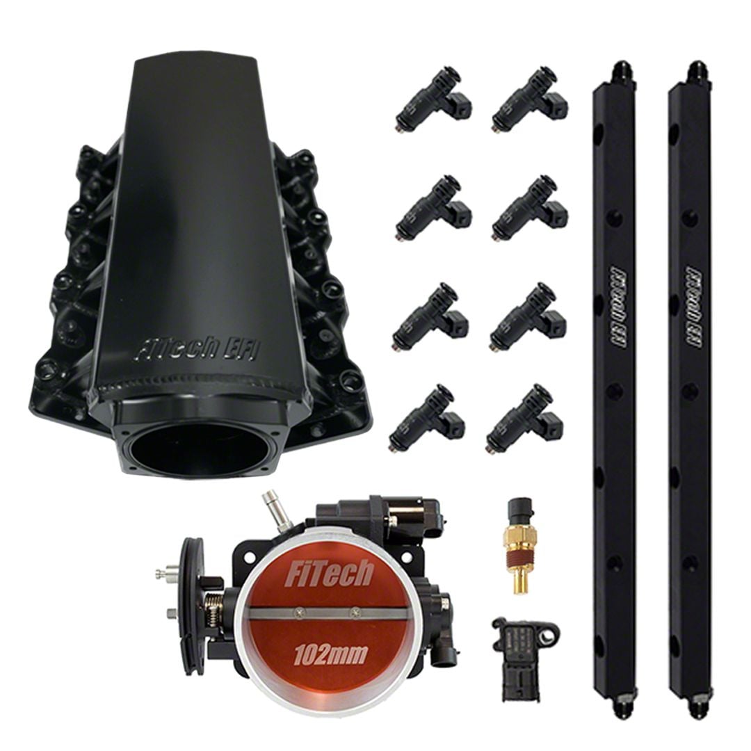 FiTech Fuel Injection F-350 Super Duty Loaded LS1 Aluminum Intake ...
