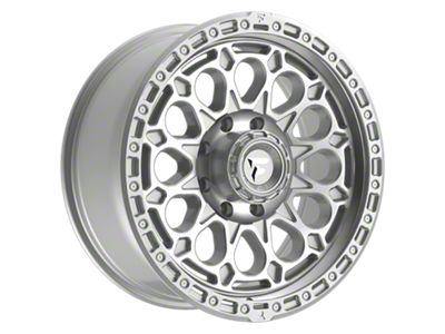 Fittipaldi Offroad FT101 Gloss Silver with Machined Face and Undercut 8-Lug Wheel; 20x9; 18mm Offset (11-16 F-250 Super Duty)