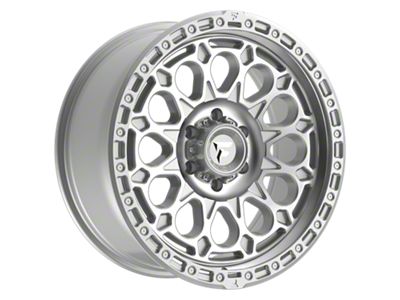 Fittipaldi Offroad FT101 Gloss Silver with Machined Face and Undercut 6-Lug Wheel; 20x9; 18mm Offset (19-23 Ranger)
