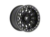 Fittipaldi Offroad FB153 Satin Black with Gloss Black Forged Ring 6-Lug Wheel; 17x9; -15mm Offset (21-26 F-150)