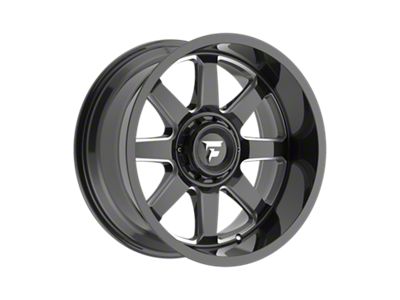 Fittipaldi Offroad FA16 Gloss Black Milled 6-Lug Wheel; 20x10; -25mm Offset (04-08 F-150)