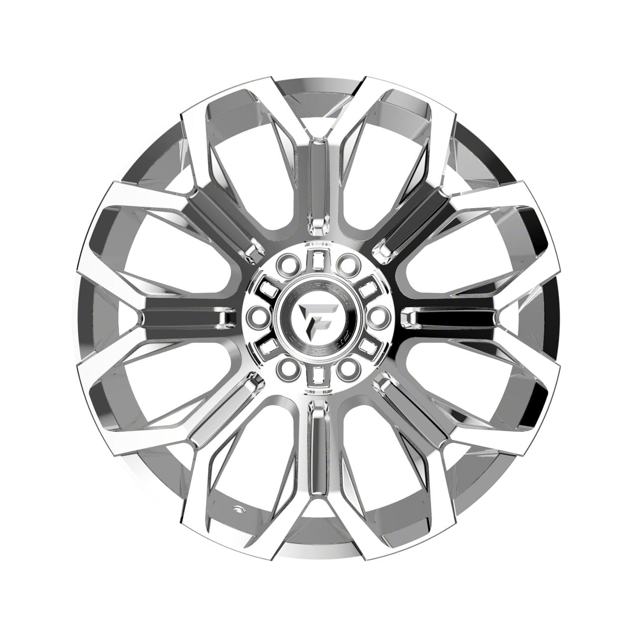 Fittipaldi Offroad F-150 FA21 Mirror Coat 6-Lug Wheel; 20x9; 18mm