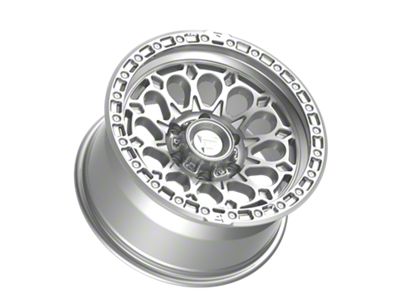 Fittipaldi Offroad FT101 Gloss Silver 6-Lug Wheel; 17x9; -12mm Offset (04-08 F-150)