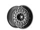 Fittipaldi Offroad FA07 Gloss Black Milled 6-Lug Wheel; 20x12; -44mm Offset (07-13 Sierra 1500)