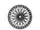 Fittipaldi Offroad FA07 Gloss Black Milled 6-Lug Wheel; 20x12; -44mm Offset (07-13 Sierra 1500)