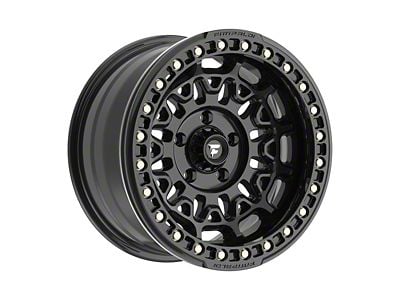 Fittipaldi Offroad FB150 Satin Black 6-Lug Wheel; 17x9; -15mm Offset (07-13 Sierra 1500)