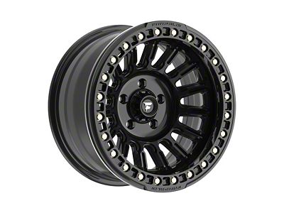 Fittipaldi Offroad FB152 Satin Black 6-Lug Wheel; 17x9; -38mm Offset (07-13 Sierra 1500)
