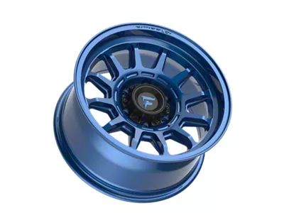 Fittipaldi Offroad FT102 Satin Blue 6-Lug Wheel; 17x8.5; 0mm Offset (07-13 Silverado 1500)