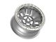 Fittipaldi Offroad FB151 Machined Silver 6-Lug Wheel; 17x9; -38mm Offset (07-14 Yukon)