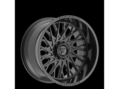 Fittipaldi Offroad FA08 Gloss Black 8-Lug Wheel; 24x10; -19mm Offset (08-10 F-250 Super Duty)