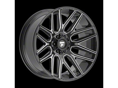 Fittipaldi Offroad FA14 Gloss Black Milled 8-Lug Wheel; 22x10; -19mm Offset (08-10 F-250 Super Duty)