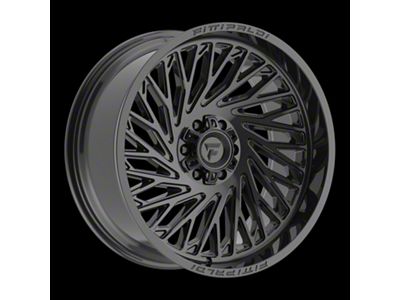 Fittipaldi Offroad FA15 Gloss Black 8-Lug Wheel; 24x10; 0mm Offset (08-10 F-250 Super Duty)