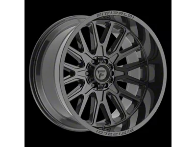 Fittipaldi Offroad FA18 Gloss Black 8-Lug Wheel; 22x12; -44mm Offset (08-10 F-250 Super Duty)
