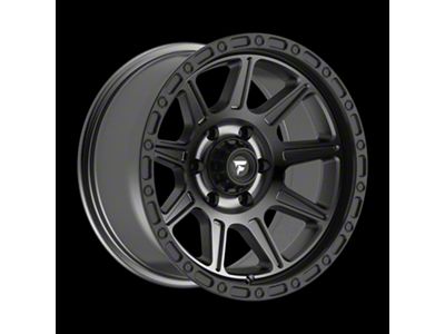 Fittipaldi Offroad FT104 Satin Anthracite with Satin Black Lip 8-Lug Wheel; 20x9; 18mm Offset (08-10 F-250 Super Duty)