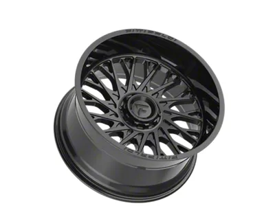 Fittipaldi Offroad FA08 Gloss Black 6-Lug Wheel; 22x12; -44mm Offset (14-18 Silverado 1500)