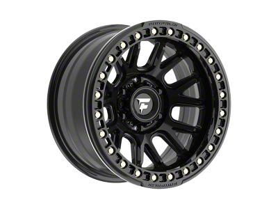 Fittipaldi Offroad FB151 Satin Black 6-Lug Wheel; 17x9; -38mm Offset (14-18 Silverado 1500)