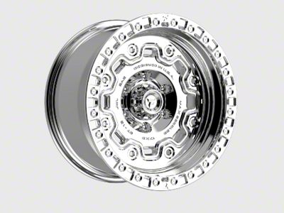 Fittipaldi Offroad FT100 Mirror Coat 6-Lug Wheel; 17x9; -12mm Offset (14-18 Silverado 1500)