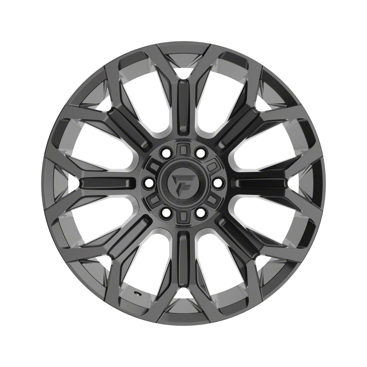 Fittipaldi Offroad F-150 FA21 Gloss Black 6-Lug Wheel; 20x9; 18mm