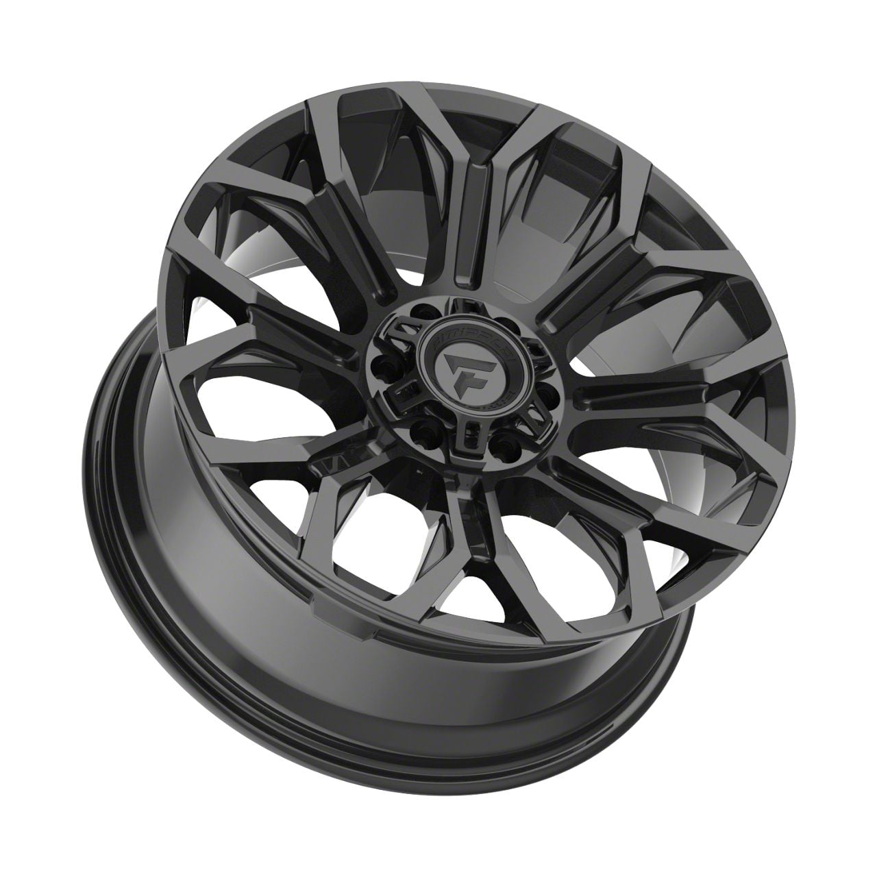 Fittipaldi Offroad F-150 FA21 Gloss Black 6-Lug Wheel; 20x9; 18mm