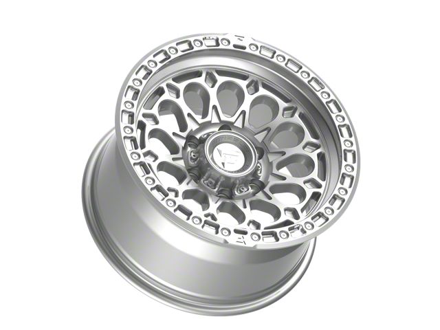 Fittipaldi Offroad FT101 Gloss Silver 6-Lug Wheel; 17x9; -12mm Offset (15-20 F-150)