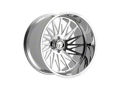 Fittipaldi Offroad FTF506 Polished 6-Lug Wheel; Left Directional; 24x14; -76mm Offset (15-20 F-150)