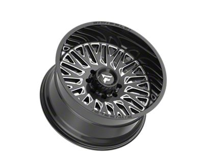 Fittipaldi Offroad FA07 Gloss Black Milled 6-Lug Wheel; 26x12; -44mm Offset (21-24 F-150)