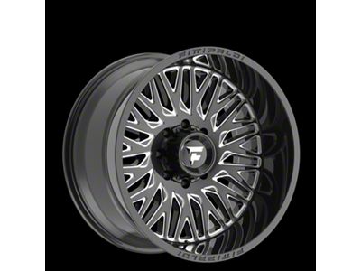 Fittipaldi Offroad FA07 Gloss Black Milled 8-Lug Wheel; 20x12; -44mm Offset (99-07 F-250 Super Duty)