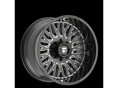 Fittipaldi Offroad FA07 Gloss Black Milled 8-Lug Wheel; 26x12; -44mm Offset (99-07 F-250 Super Duty)