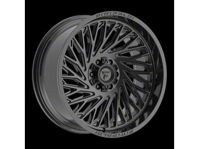 Fittipaldi Offroad FA15 Gloss Black 8-Lug Wheel; 24x10; 0mm Offset (99-07 F-250 Super Duty)