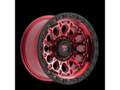 Fittipaldi Offroad FT101 Gloss Red with Machined Face, Red Tint and Satin Black Lip 8-Lug Wheel; 20x9; 18mm Offset (99-07 F-250 Super Duty)
