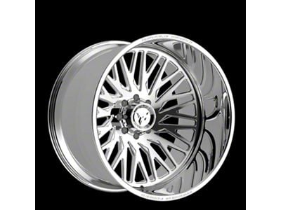 Fittipaldi Offroad FTF500 Polished 8-Lug Wheel; Right Directional; 26x14; -76mm Offset (99-07 F-250 Super Duty)