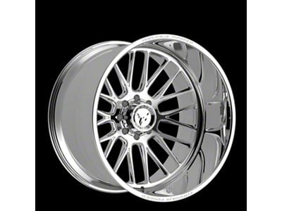 Fittipaldi Offroad FTF502 Polished 8-Lug Wheel; 24x12; -44mm Offset (99-07 F-250 Super Duty)