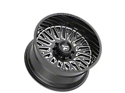 Fittipaldi Offroad FA07 Gloss Black Milled 6-Lug Wheel; 22x12; -44mm Offset (99-06 Silverado 1500)