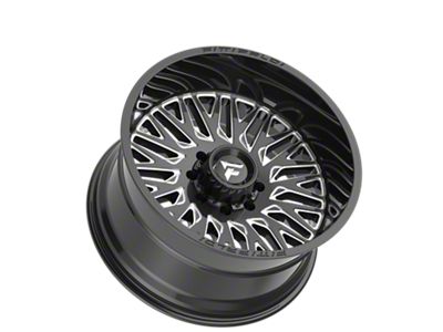 Fittipaldi Offroad FA07 Gloss Black Milled 6-Lug Wheel; 26x12; -44mm Offset (99-06 Silverado 1500)