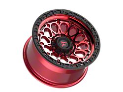 Fittipaldi Offroad FT101 Machined with Red Tint 6-Lug Wheel; 17x9; -12mm Offset (23-26 Colorado)