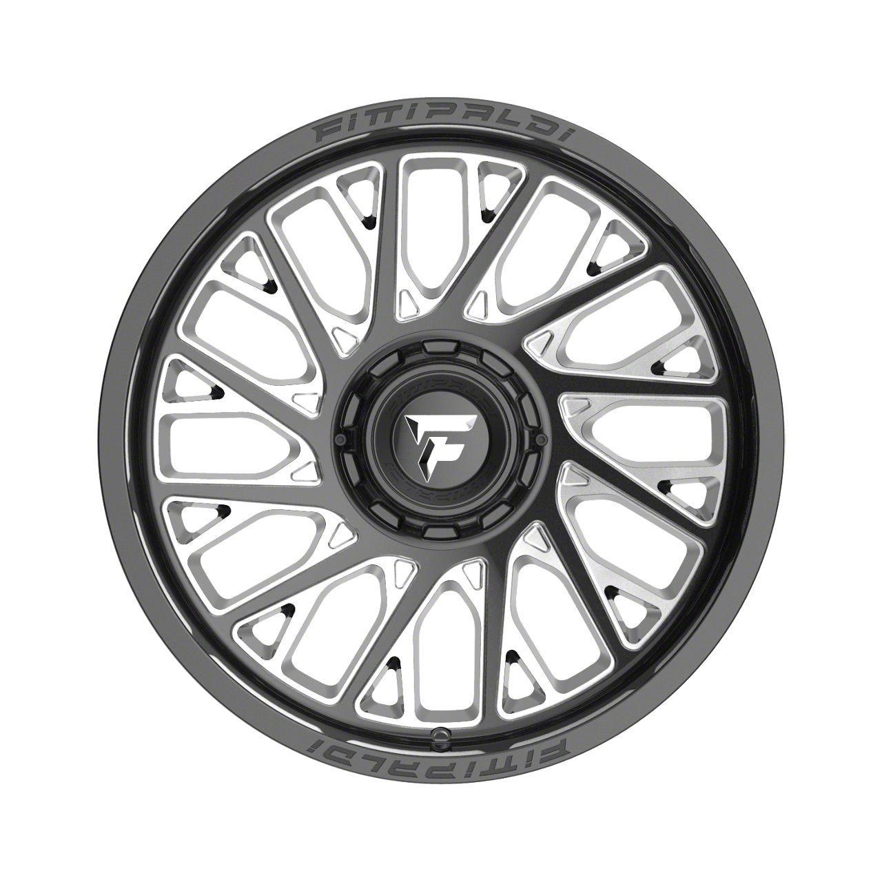 Fittipaldi Offroad F-150 FA08 Gloss Black Milled 5-Lug Wheel