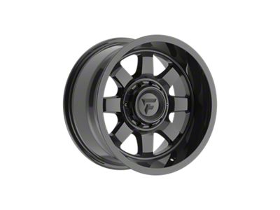 Fittipaldi Offroad FA16 Gloss Black 6-Lug Wheel; 17x9; -12mm Offset (21-25 F-150)