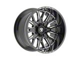 Fittipaldi Offroad FA18 Gloss Black Milled 6-Lug Wheel; 20x12; -44mm Offset (21-26 F-150)
