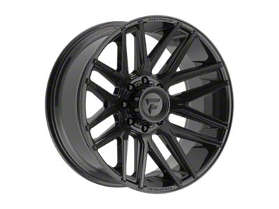 Fittipaldi Offroad FA14 Gloss Black 8-Lug Wheel; 22x10; -19mm Offset (23-25 F-250 Super Duty)