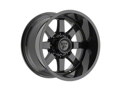 Fittipaldi Offroad FA16 Gloss Black 8-Lug Wheel; 20x12; -51mm Offset (23-25 F-250 Super Duty)