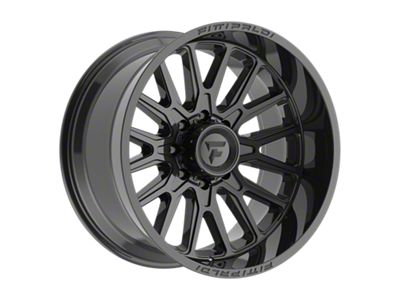 Fittipaldi Offroad FA18 Gloss Black 8-Lug Wheel; 22x12; -44mm Offset (23-25 F-250 Super Duty)